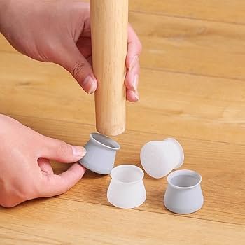 Silicone Chair Leg Protector Caps - Image 4