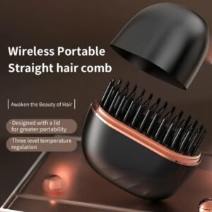 Wireless Hair Straightener Comb