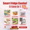 6 in 1 smart fridge combo