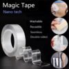 Nano Magic Double Sided Tape | Washable Reusable Transparent Adhesive Tape (1 Meter)