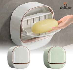 Wall Mounted Soap Holder Box | Waterproof Soap Storage Case