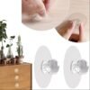 Diamond Crystal Self-Adhesive Hook | Transparent Waterproof Wall Hanger (1 Pc)